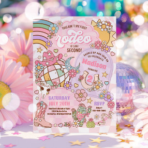 Cowgirl 2. Geburtstag Das ist nicht mein erstes Ro Einladung