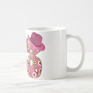Cowgirl 3. Geburtstag Kaffeetasse