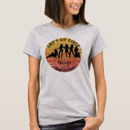 Cowgirl Bachelorette Brautparty personalisiert T-Shirt