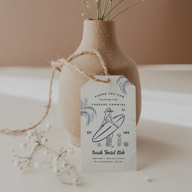 Cowgirl Bachelorette Favor Geschenkanhänger (Von Creator hochgeladen)