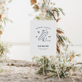 Cowgirl Bachelorette Willkommen Poster