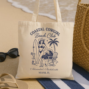 Cowgirl Beach Club Bachelorette Tragetasche