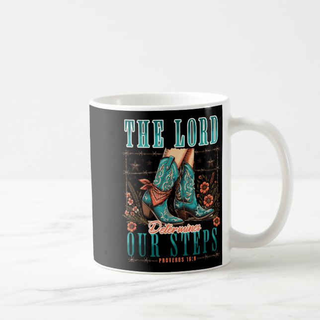 Cowgirl Bible Scripture Verse Western Jesus For Wo Kaffeetasse (Rechts)