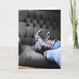 COWGIRL BIRTHDAY CARD KARTE