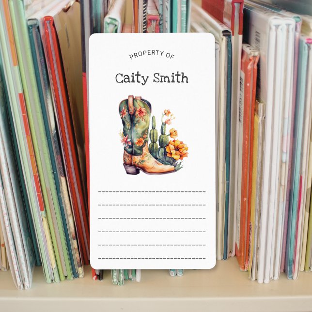 Cowgirl Boots orange floral cactus property of  (Von Creator hochgeladen)