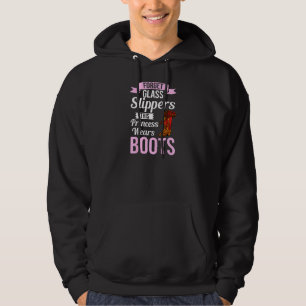 Cowgirl Boots Quotes Party Pferd Hoodie
