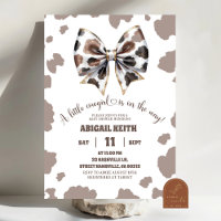 Cowgirl Bow Girl First Rodeo Baby Dusche