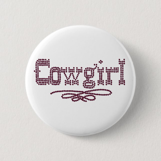 Cowgirl Button (Vorderseite)