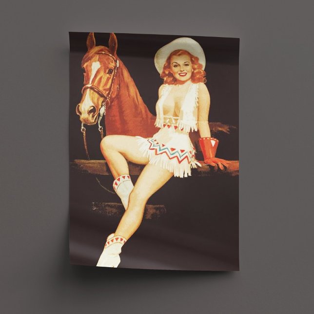 Cowgirl-Button Seidenpapier (Von Creator hochgeladen)