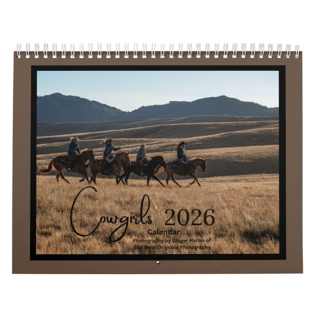 Cowgirl calendar kalender (Titelbild)