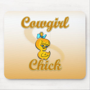 Cowgirl Chick Mousepad