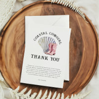 Cowgirl Coastal Elegantes Brautparty