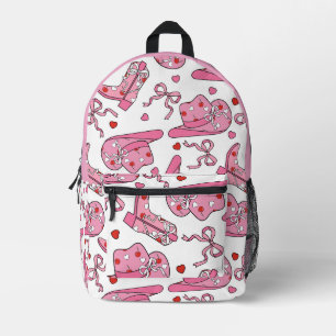 Cowgirl Coquette Pink Bedruckter Rucksack