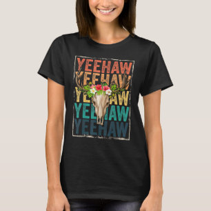 Cowgirl Cow Girl Pferd Braun Cowgirl T-Shirt