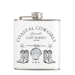 Cowgirl Cowgirl Boots Western Junggeselinnen-Absch Flachmann