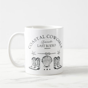 Cowgirl Cowgirl Boots Western Junggeselinnen-Absch Kaffeetasse