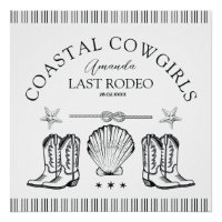 Cowgirl Cowgirl Boots Western Junggeselinnen-Absch
