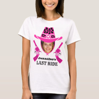 Cowgirl Custom Foto  T-Shirt
