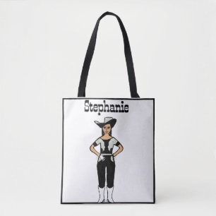 Cowgirl Dancer Tasche Black Silver Fringe B