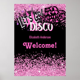 Cowgirl Disco Bachelorette Lasse letzte Runde Rode Poster