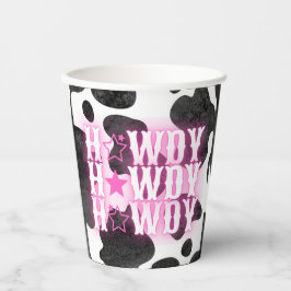 Cowgirl Disco Drinks Cups Pappbecher