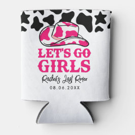Cowgirl Disco Last Rodeo Bachelorette Can Cooler Dosenkühler
