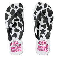 Cowgirl Disco Last Rodeo Bachelorette Flip Flops