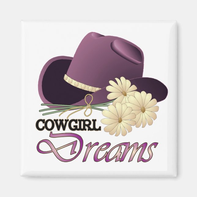 CowGirl Dreams MAGNET (Vorne)