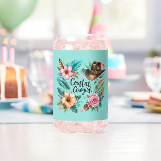 Cowgirl Drinkware Set Dosenglas (Insitu (Geburtstag))