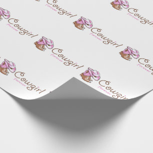 Cowgirl Forever Geschenkpapier