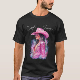 Cowgirl-Geist Rosa Country-Concert-Outfit Frauen J T-Shirt