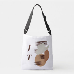 Cowgirl Hat Funky Abstrakt Crossbody Tote Bag Tragetaschen Mit Langen Trägern