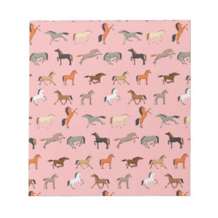 Cowgirl Horse Lover Geschenk, Frauen & Mädchen Kin Notizblock