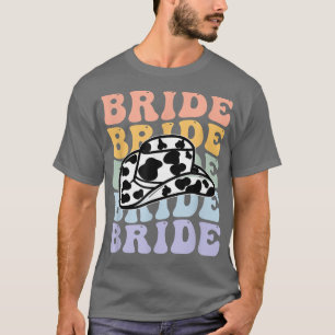 Cowgirl Junggeselinnen-Abschied Bridge mit Cowboy T-Shirt