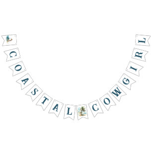 Cowgirl-Junggeselinnen-Abschied Wimpelkette