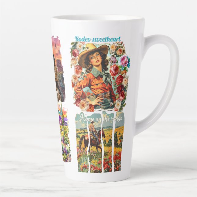Cowgirl-Kaffee  Milchtasse (Rechts)