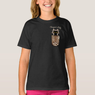 Cowgirl Kitty Tasche - Rhinestone-Katze im Wester T-Shirt