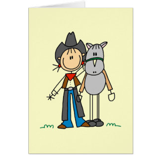 Cowgirl mit PferdeT - Shirts und -geschenken