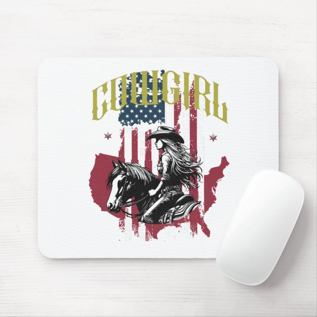 COWGIRL MOUSEPAD (Mit Mouse)