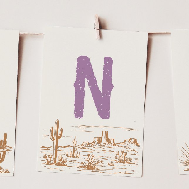 Cowgirl "N" Bannerkarte für die Jagdbanner Einladung (Von Creator hochgeladen)