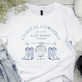 Cowgirl Nautical Western Bachelorette T-Shirt