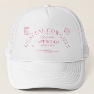Cowgirl Nautical Western Bachelorette Truckerkappe