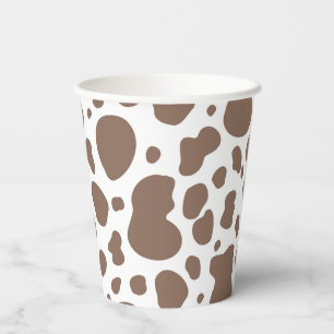 Cowgirl Party Cups   Kuhdruckpapiergruppen Pappbecher