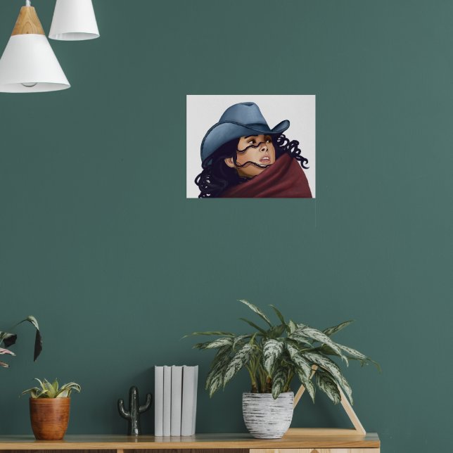 Cowgirl Poster (Wohnzimmer 1)