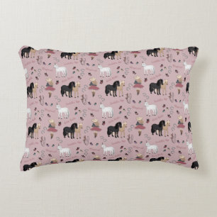 Cowgirl Print Pillow Dekokissen