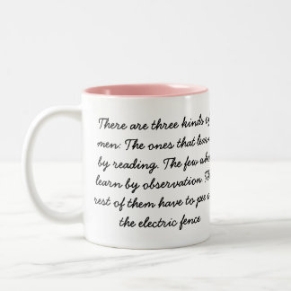 Cowgirl-Redewendungens-Kaffee-Tasse Zweifarbige Tasse