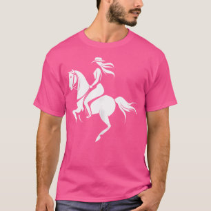 Cowgirl Reiten Reiten Reiten Reiten Reiten Reiten T-Shirt
