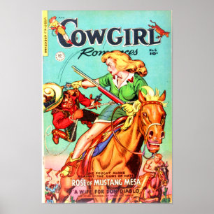 Cowgirl Romances — Rose von Mustang Mesa Poster