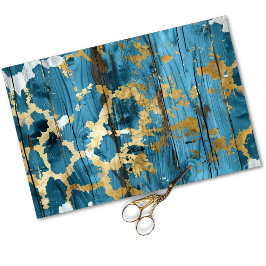 Cowgirl Rustic Western Bohemische Dekoration Seidenpapier