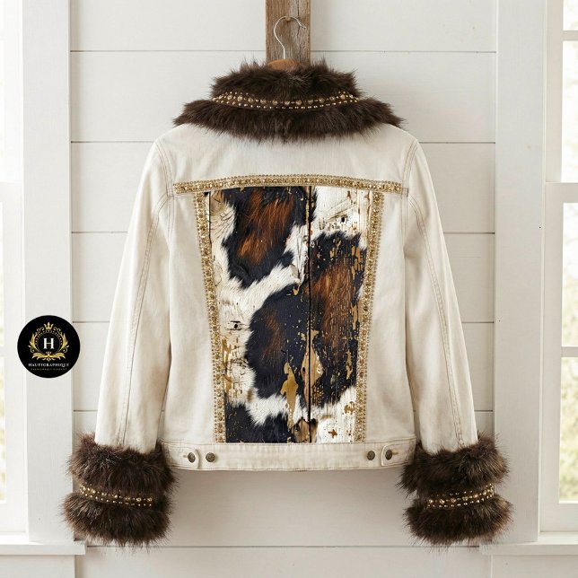 Cowgirl Rustic Western Country Wood Decoupage Seidenpapier (Von Creator hochgeladen)